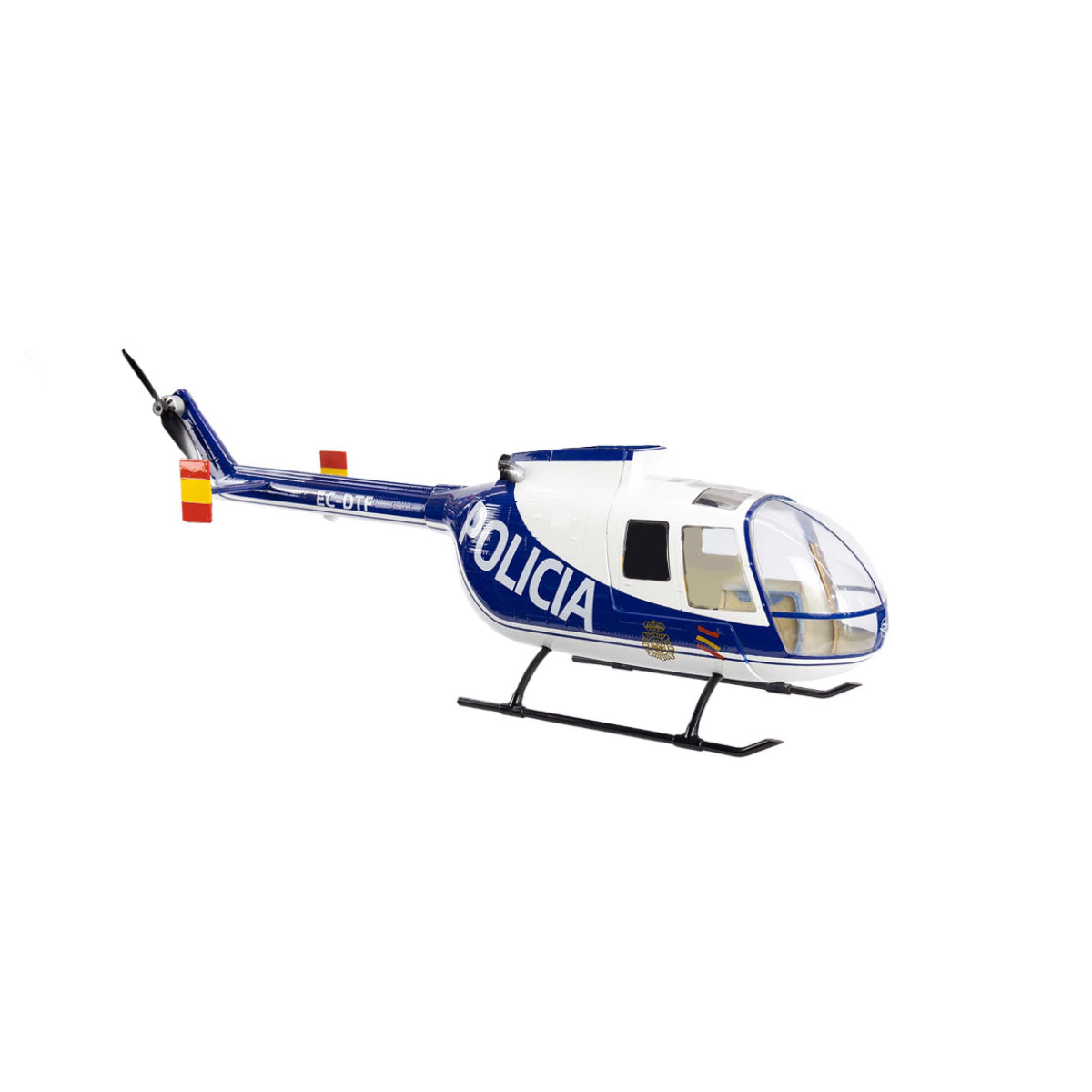 FS79-BO-105 Fuselage(have skid and tail motor)