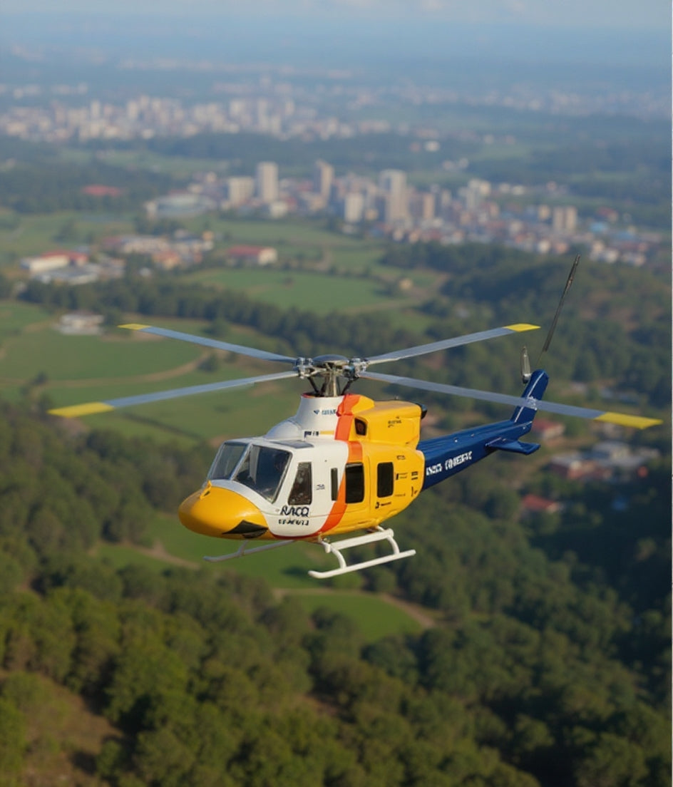 Bell 412 RC Helicopter Complete Guide: Performance Specs, Flight Characteristics & Technical Analysis