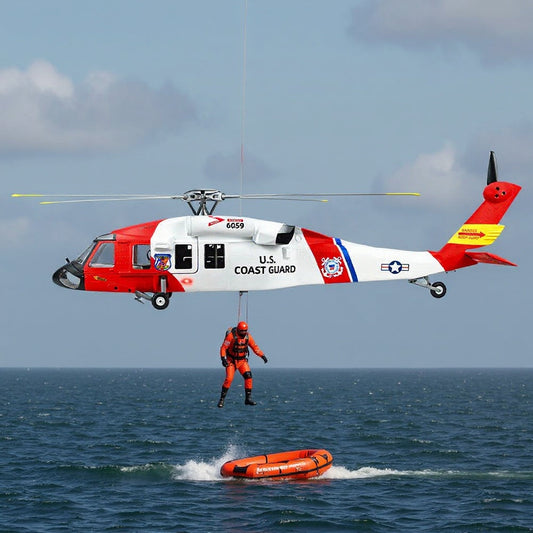 Brand New FlyWing MH-60R Seahawk with GPS & H-ACE Flight Controller - Perfect RTF for Beginners!