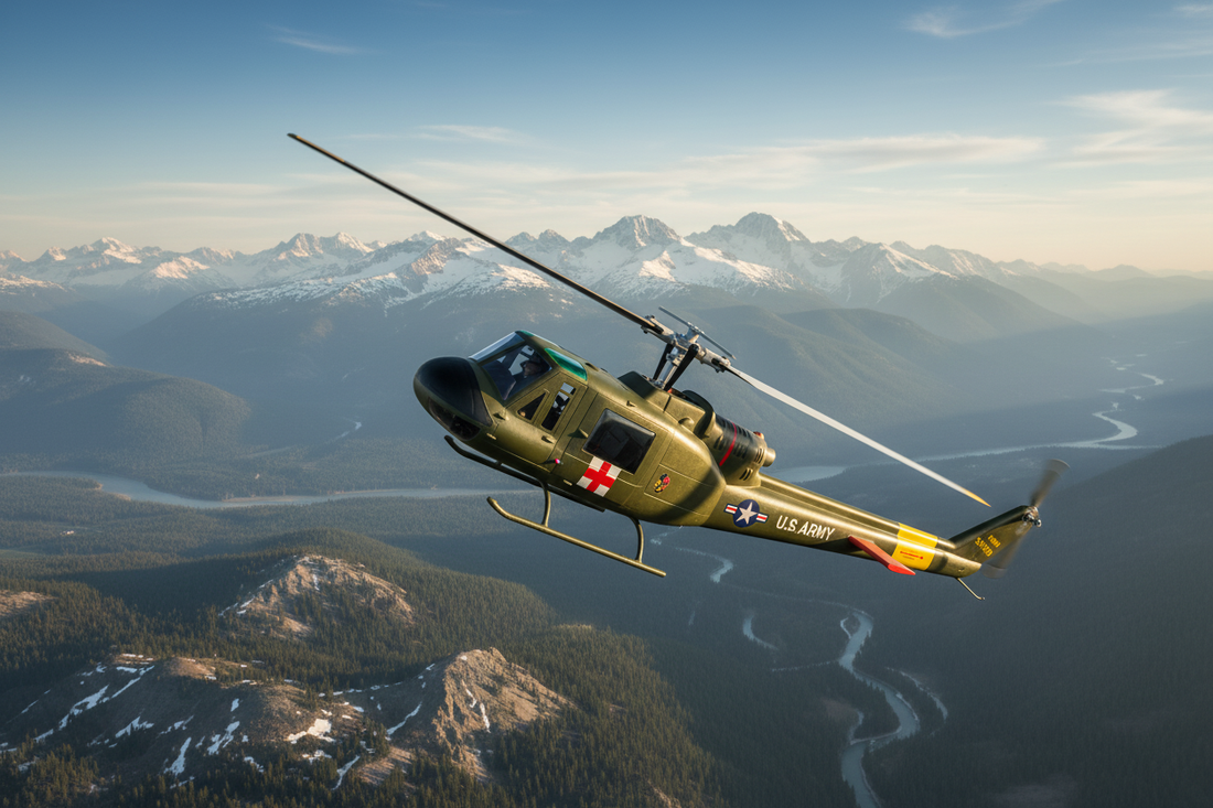 FLYWING UH1 Helicopter In-Depth Review: Why It's the Top-Rated Choice Among RC Enthusiasts