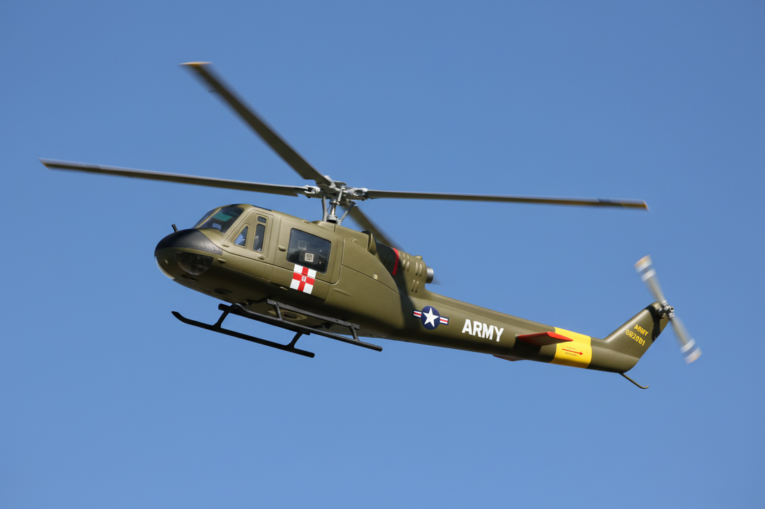 UH-1 "Huey": From Vietnam War Legend to Real-World Flight — The 1:1 Scale RC Helicopter and Its Many Applications