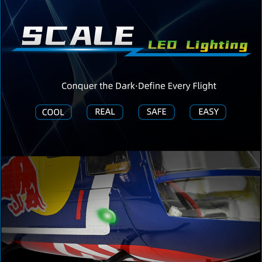 Scale helicopter body LED light board for ACE