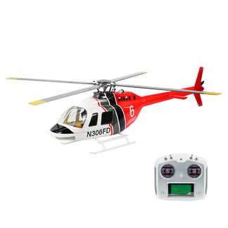 F FLYWING Bell 206 RC Helicopter V3 6CH GPS Altitude Hold Two Rotor 1 16 Scale Helicopter Rtf With H1 Flight Control Fly Wing Bell 206 V3 Helicopter Flywing Rc Helicopter Bell 206 Scale Rc Helicopter
