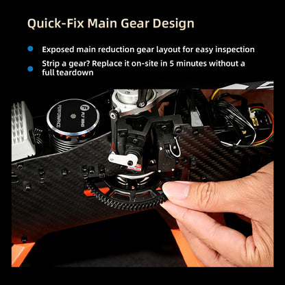 Flywing FW450 6CH GPS RC Heli RF Flight Controller 3D Flybarless