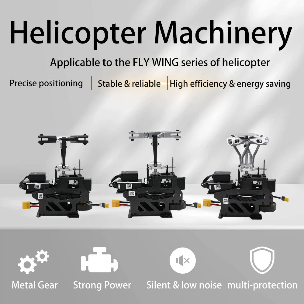 2/4 blades rotor RC Scale Helicopter machinery for Bell 206/UH1 Helicopter with H1 GPS