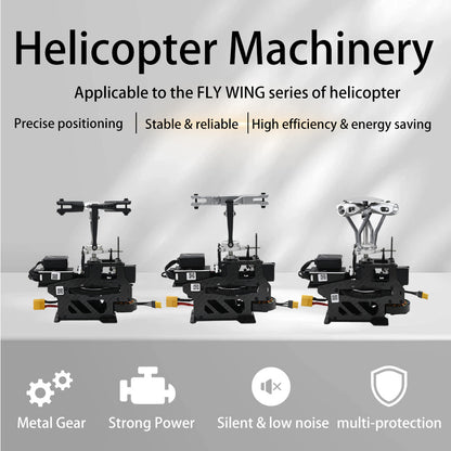 2/4 blades rotor RC Scale Helicopter machinery for Bell 206/UH1 Helicopter with H1 GPS