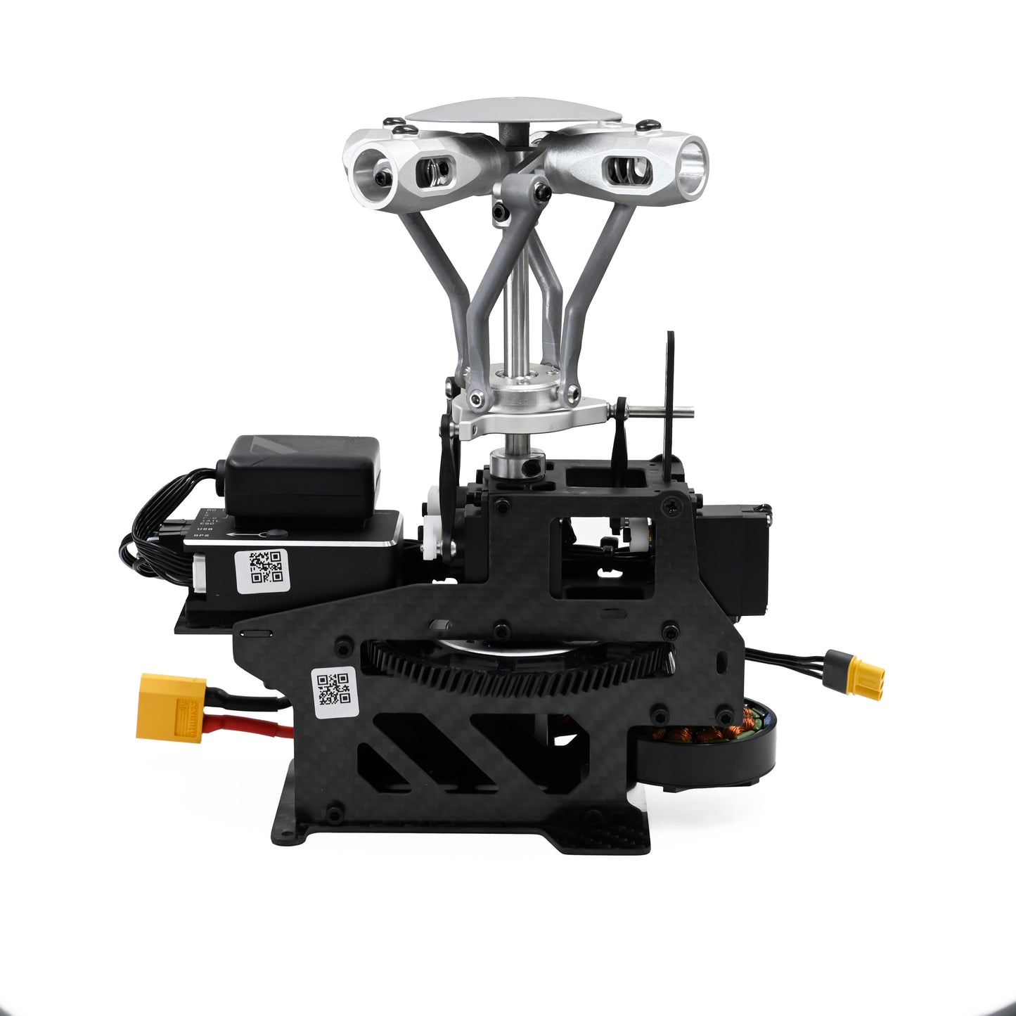 2/4 blades rotor RC Scale Helicopter machinery for Bell 206/UH1 Helicopter with H1 GPS