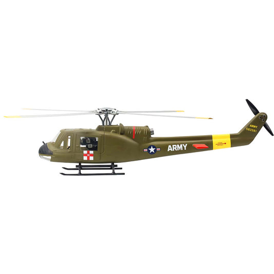 Flywing UH-1 Huey V4 4 Blades GPS Stabilized 6CH RC Scale helicopter 450L size