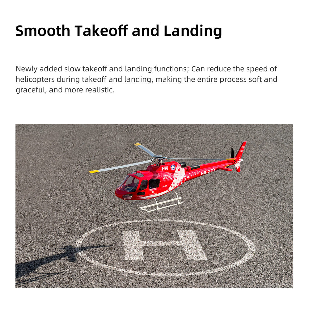 FLYWING AS350 Scale helicopter 470L size 3-blades 6CH GPS AS-350 Squirrel rc helicopter