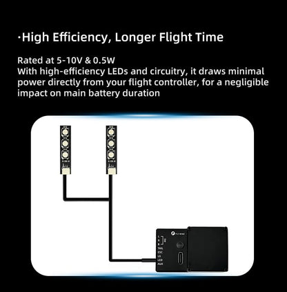 FW450L helicopter body LED light board for ACE