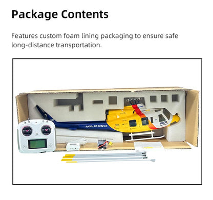 Flywing Bell-412 ACE 6CH RC GPS Stabilized Scale helicopter 470 size Fuselages not H1